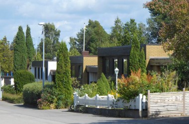 Grupphusbebyggelse på Teleborg i Växjö