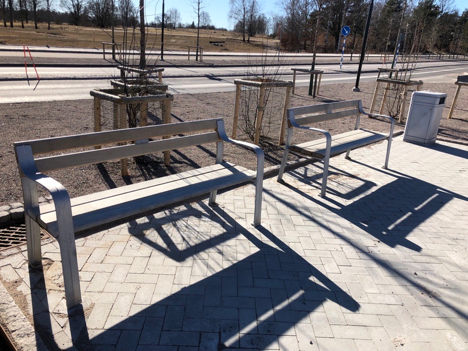 Figur visar parksoffan Joy